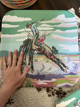 Load image into Gallery viewer, Cowboy melamine platter